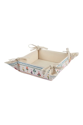 Cesta Arles - Crema - 20 x 20 x 7,5 cm