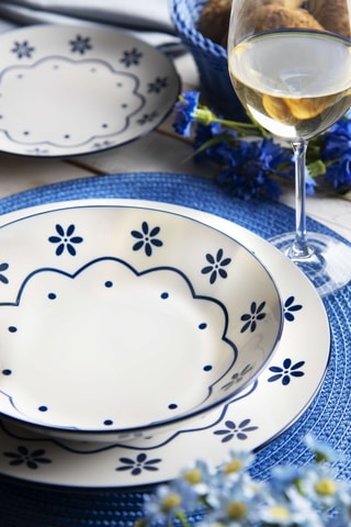 Vajilla de porcelana - 18 piezas