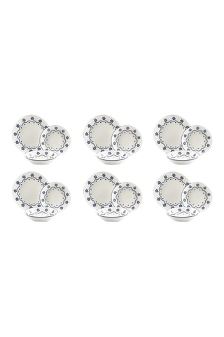 Vajilla de porcelana - 18 piezas