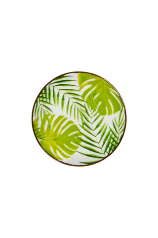 6 posavasos de cerámica Foliage - 10,5 cm