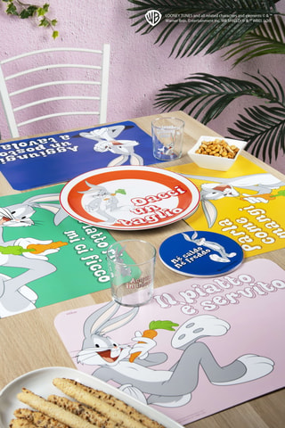 Plato grande de porcelana Looney Tunes - 30,5 cm