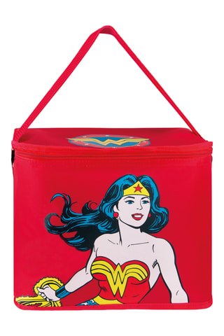 Bolsa portalimentos Wonder Woman DC Comics - Rojo