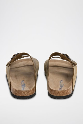 Ciabatte in pelle - Kaki - Verde