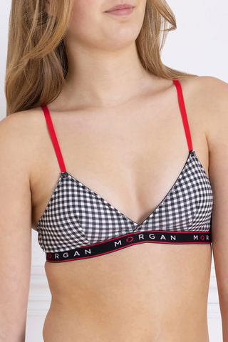 Soutien-gorge Isa - Blanc et noir