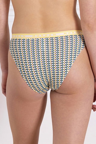 Soutien-gorge Pia - Jaune et bleu