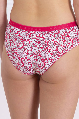 Culotte Gaby - Rose et blanc