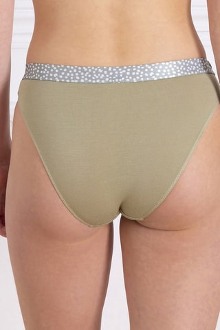 2 culottes Tara - Kaki et blanc