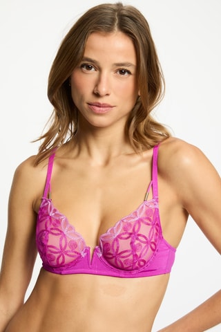 Soutien-gorge push-up Angie - Fuchsia