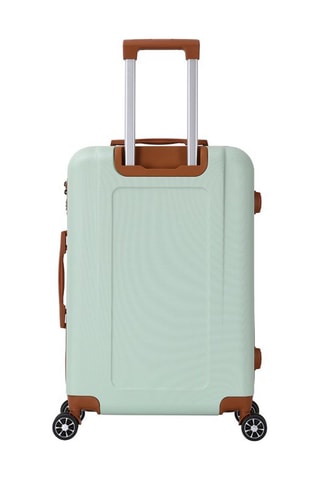 Maleta de cabina Trocadero (S)  - 55 cm - Beige, verde, marrón y plateado