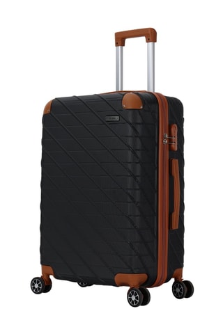 Maleta de cabina Prado (S) - 55 cm - Negro y marrón
