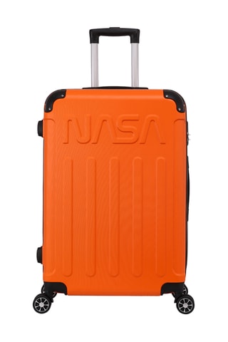 Maleta mediana Voyager (M) -  65 cm  - Negro y naranja