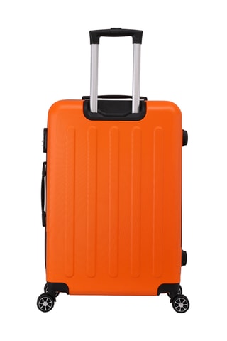 Maleta mediana Voyager (M) -  65 cm  - Negro y naranja
