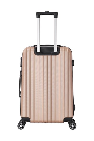 Maleta de cabina y maleta mediana Bari (S/M) - 55/65 cm  - Beige