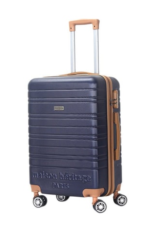 Maleta de cabina Madeleine (S) - 50 cm - Azul y marrón