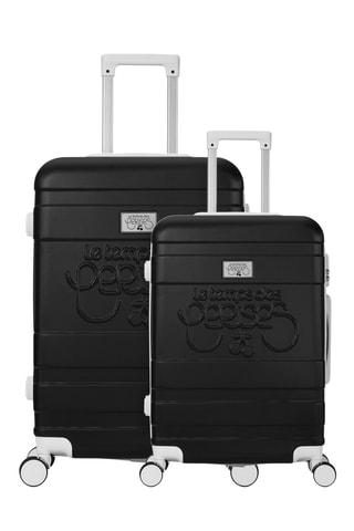 Maleta mediana y maleta grande Castellane (M/L) - 65/75 cm - Negro