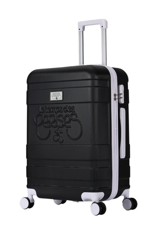 Maleta de cabina y maleta mediana Castellane (S/M) - 55/65 cm - Negro