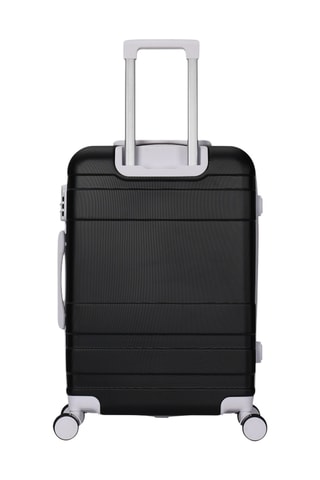 Juego de 3 maletas Castellane (S/M/L) - 55/65/75 cm - Negro