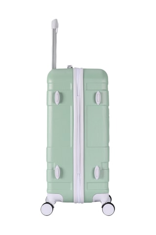 Maleta de cabina y maleta mediana Castellane (S/M) - 55/65 cm - Verde claro