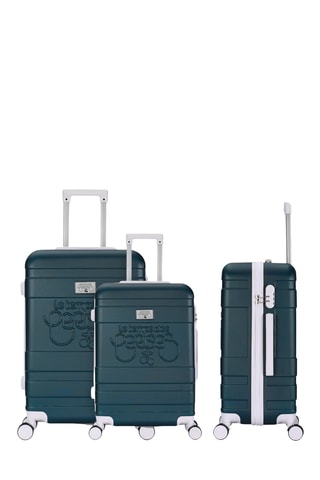 Juego de 3 maletas Castellane (S/M/L) - 55/65/75 cm - Azul oscuro