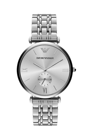 Montre à quartz en acier - Argenté