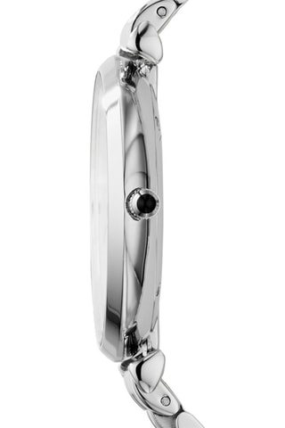 Montre à quartz en acier - Argenté