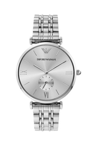 Montre à quartz en acier - Argenté