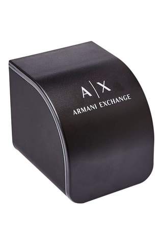 Montre à quartz en acier - Noir