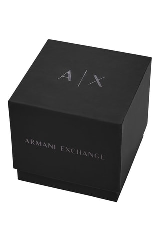Montre à quartz en acier - Chronographe - Noir