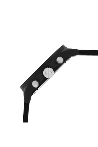 Montre à quartz en silicone 
Chronographe - Noir