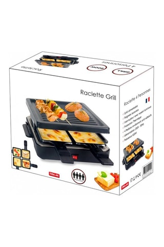 Appareil à raclette - 4 personnes - 600 W