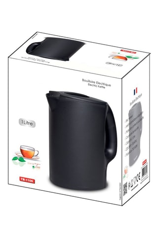 Bouilloire - 1 l - 900 W - Noir