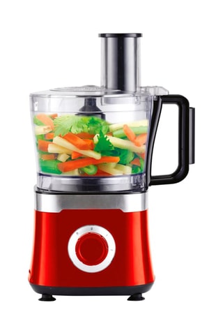 Robot de cuisine multifonctions - 1,5 l - Rouge