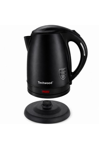 Bouilloire en acier inoxydable - 1,8 l - 1350 W - Noir