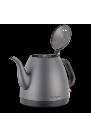 Bouilloire en acier inoxydable - 0,8 l - 1350 W - Noir