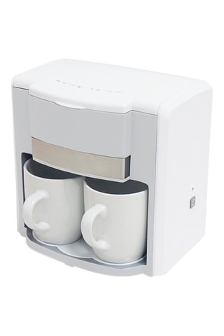 Cafetière duo - 600 ml - 420-500 W - Blanc