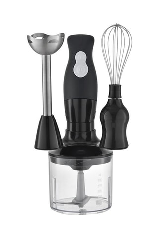 Mixeur plongeur - 500 ml - 250-300 W - Gris et noir