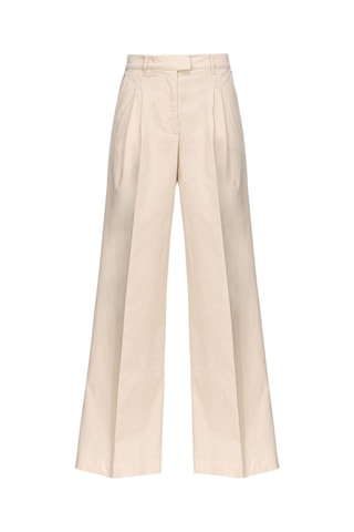 Pantalon wide leg - Beige