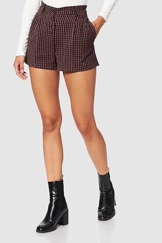 Short - Pinko - Blanc, noir et rouge