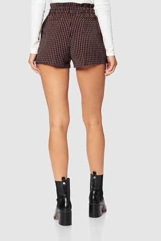 Short - Pinko - Blanc, noir et rouge