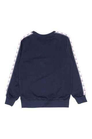 Sweat  - Blanc, bleu et rose