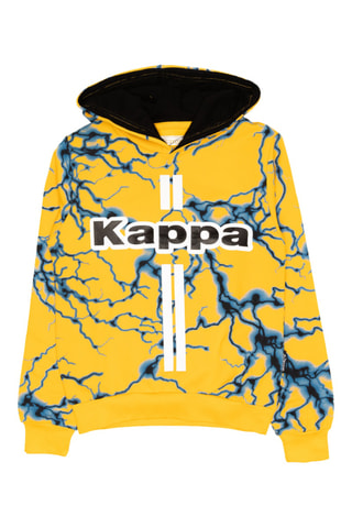 Ensemble sweat à capuche et jogging - Bleu et jaune
