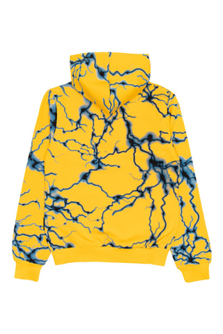 Ensemble sweat à capuche et jogging - Bleu et jaune