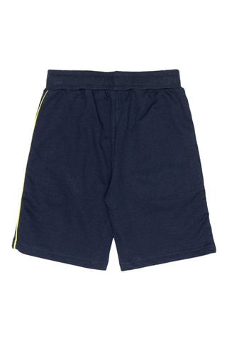 Short - Blanc, bleu et jaune