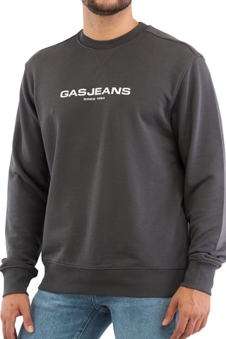 Sweater Regular - Wit en grijs