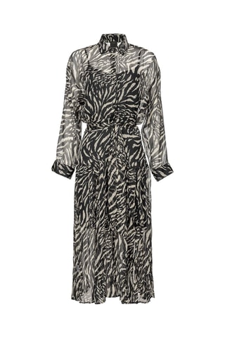 Robe longue - Pinko - Blanc et noir