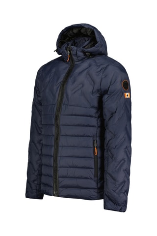 Doudoune - Blanc, bleu, orange et rouge