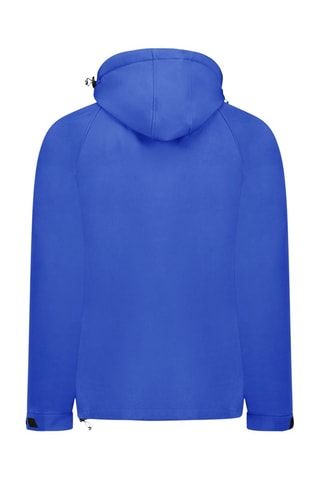 Veste Softshell à capuche - Blanc, bleu et rouge