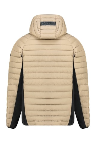 Doudoune Softshell Arethaneak - Noir et beige