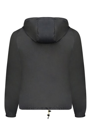 Veste à capuche - Blanc, noir et vert