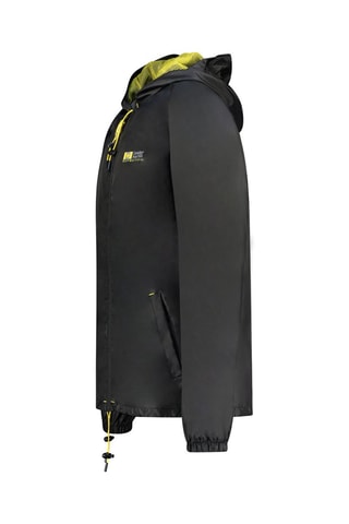 Veste à capuche - Blanc, noir et vert